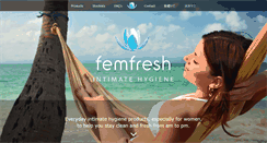 Desktop Screenshot of femfresh.com.au
